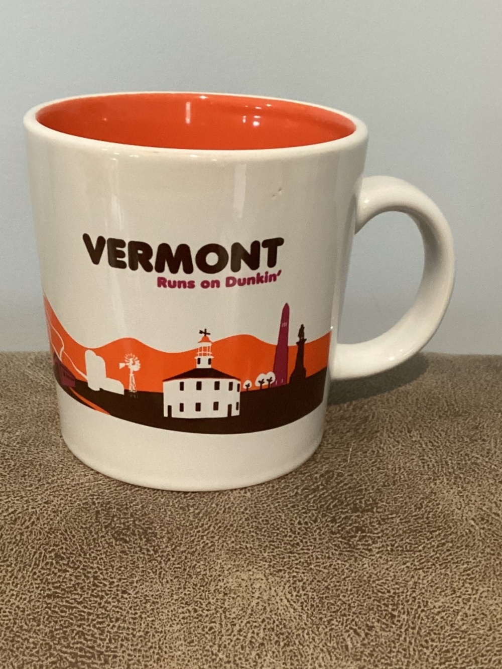 Dunkin Donuts Vermont ceramic mug